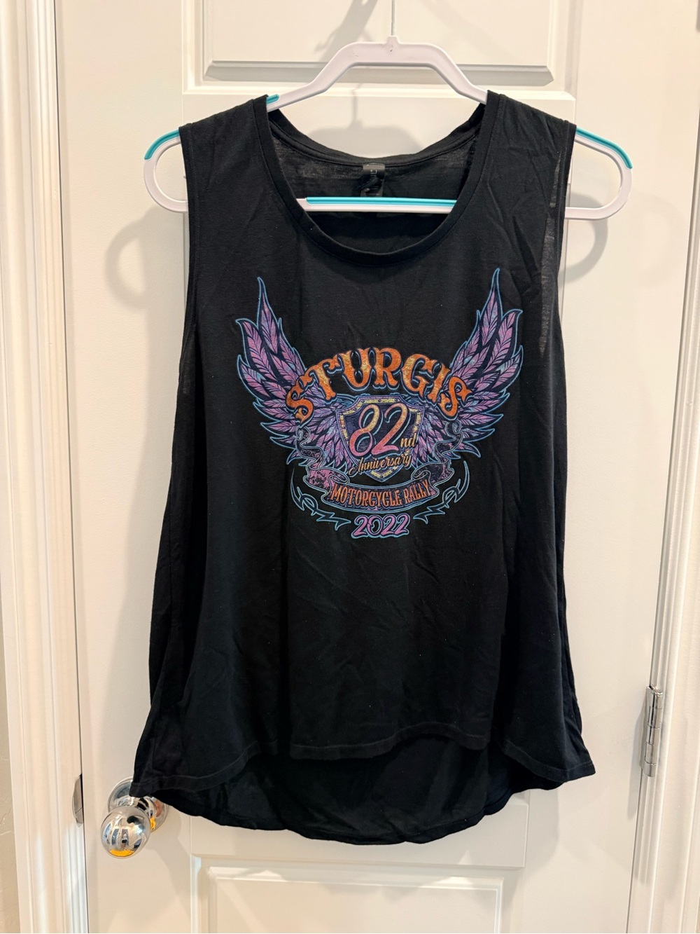 Sturgis 2022 Graphic Muscle Tank Top - Black